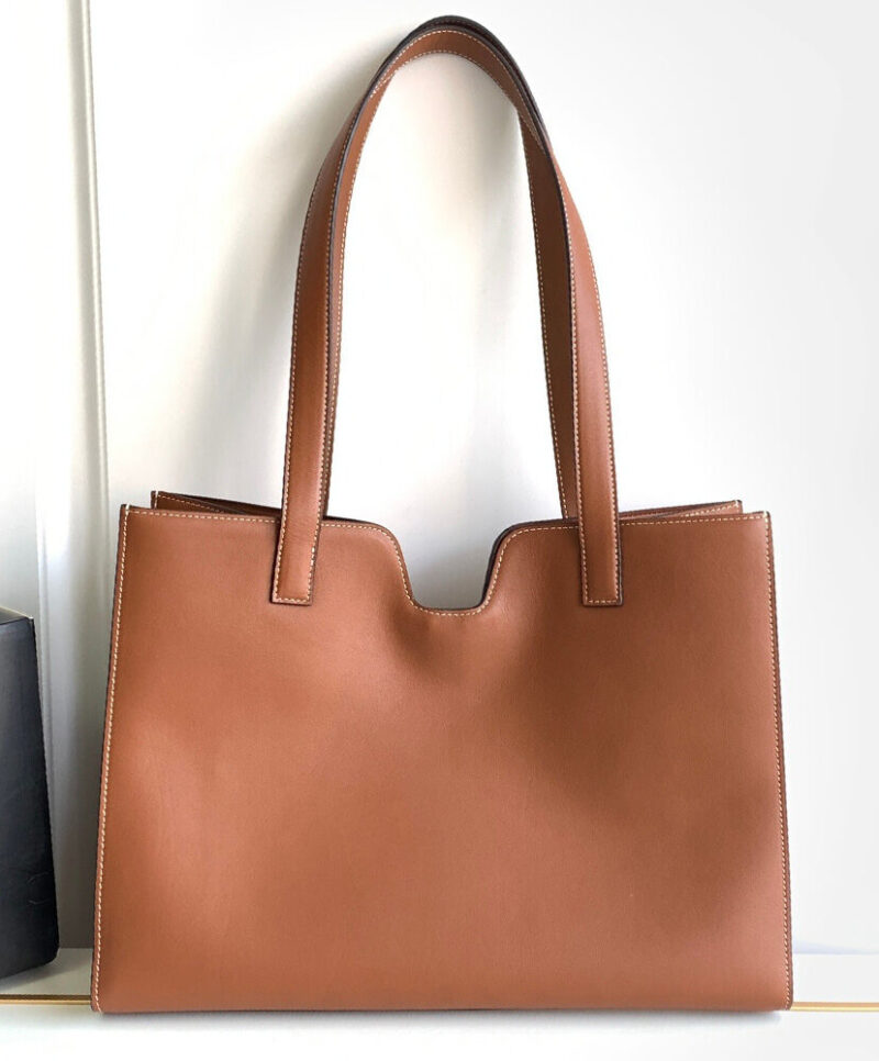 Celine Cabas 16 In Smooth Calfskin